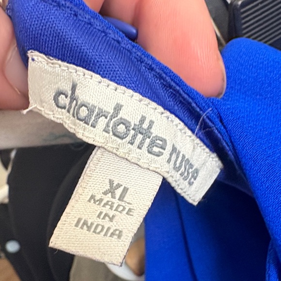 Charlotte Russe Vibrant Blue Strapless Dress - Picture 8 of 8